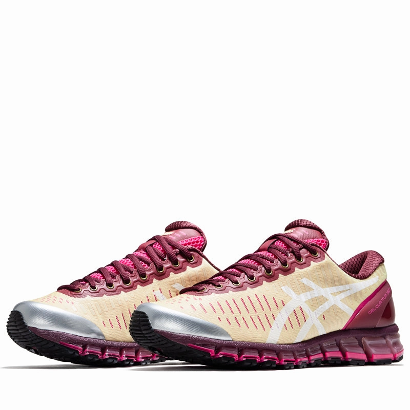 Work Field Above The Clouds x Asics Gel-Quantum 360 I - Soft Yellow/Brisket Red