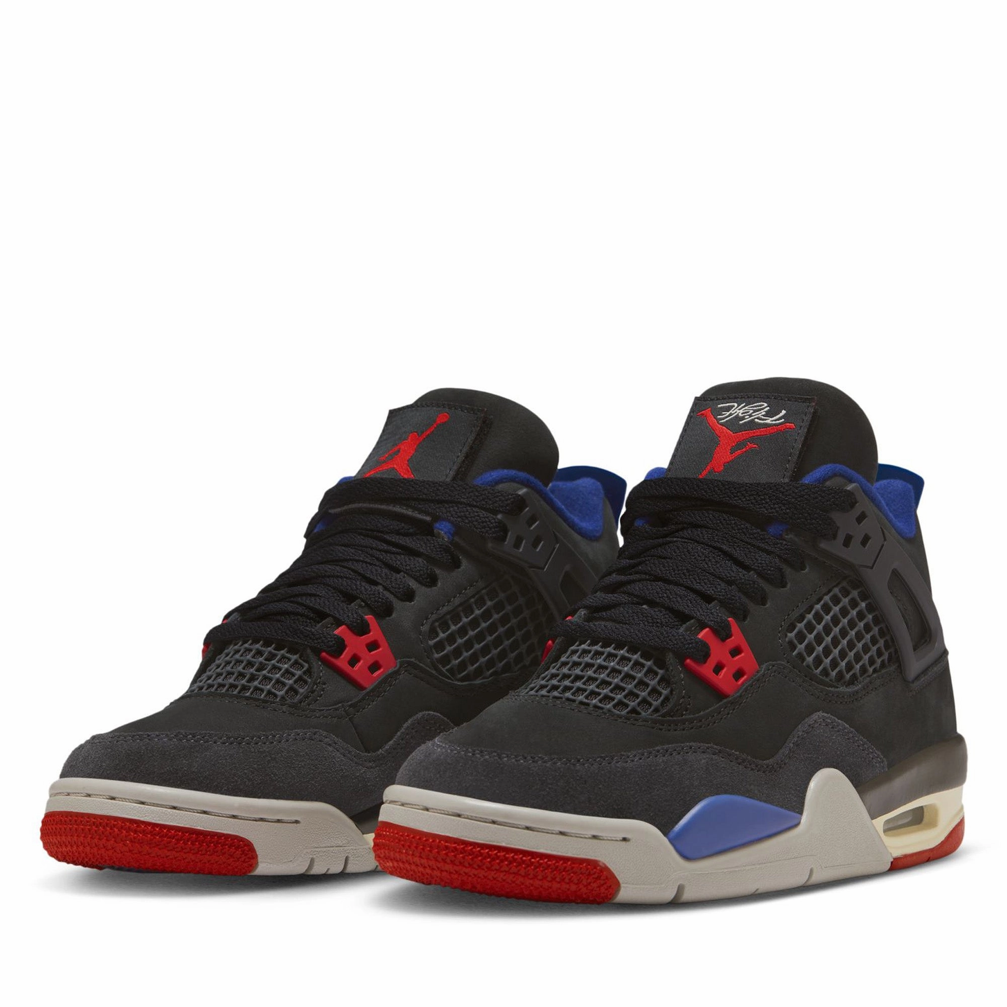 Work Utility Air Jordan 4 Retro OG 'Rare Air' (GS) - Black/Fire Red