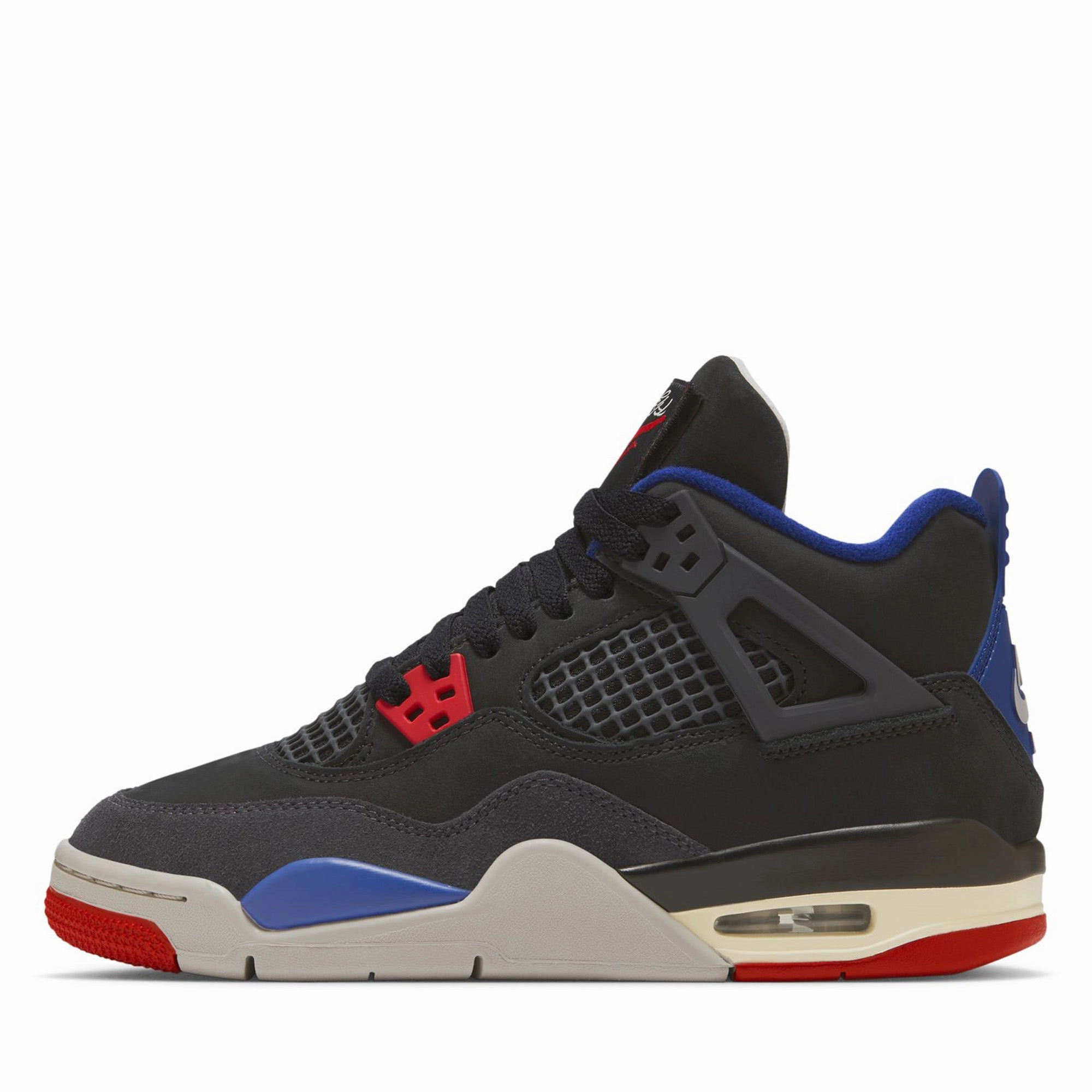 Air Jordan 4 Retro OG 'Rare Air' (GS) - Black/Fire Red Mud Friendly
