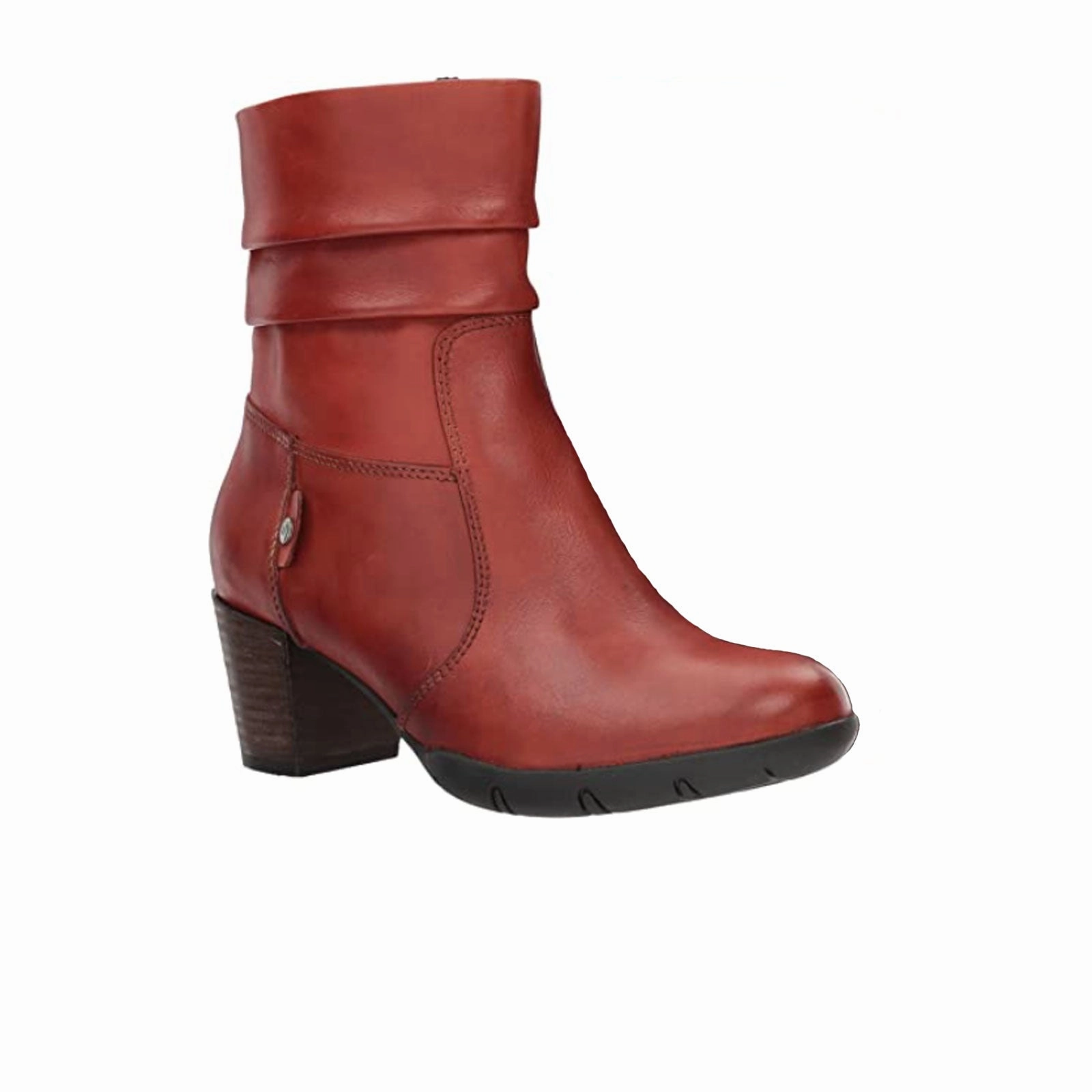 Wolky Colville Mid Boot (Women) - Terracotta Rough Walk
