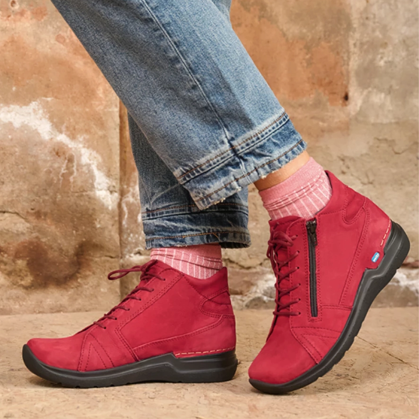 Eco Friendly Wolky Why Ankle Boot (Women) - Oxblood Antique Nubuck