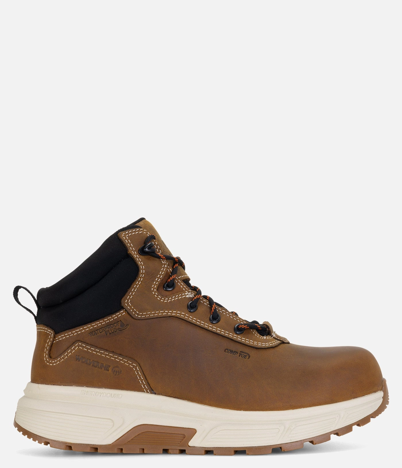 Wolverine Ride Performance Wedge Mid CarbonMax Work Boot - Men dance shoes sporty - style