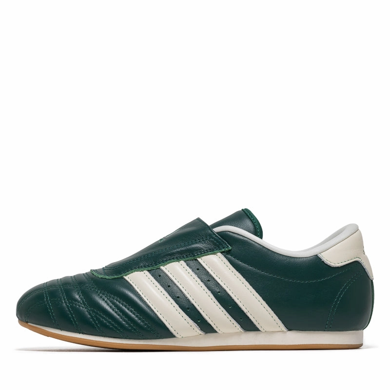 Deep Black Women's Adidas Taekwondo - Collegiate Green/Off White