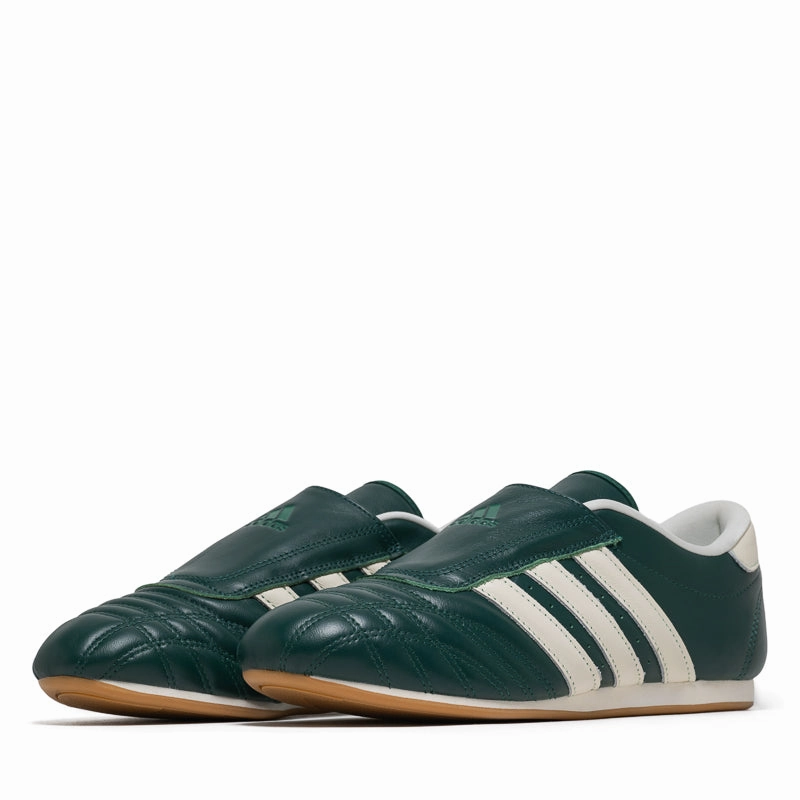Padded Shaft Ankle Lock Women's Adidas Taekwondo - Collegiate Green/Off White