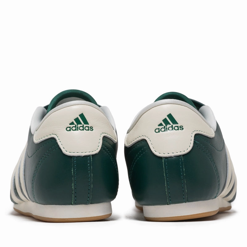 Women's Adidas Taekwondo - Collegiate Green/Off White Heat-resistant Noise Reducing Sole