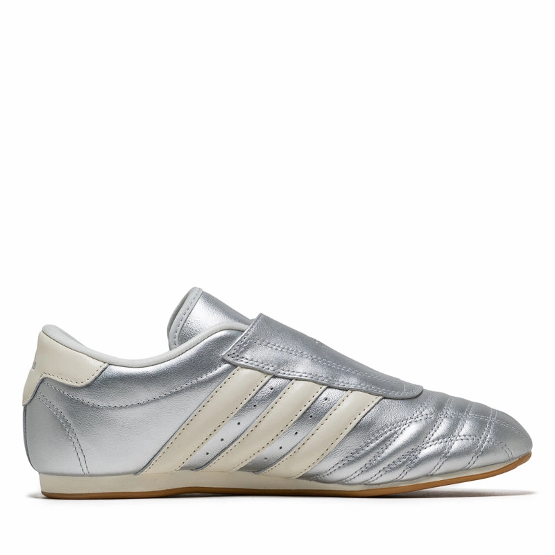 Women's Adidas Taekwondo - Silver Metallic/Off White Enhanced Leg Support SlipResistant