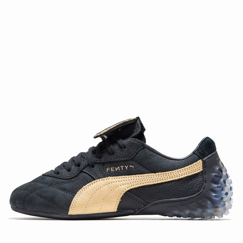 Anti Odor Cold Climate Easy to Wear Women's Fenty x Puma Avanti LS - Black/Prairie Tan