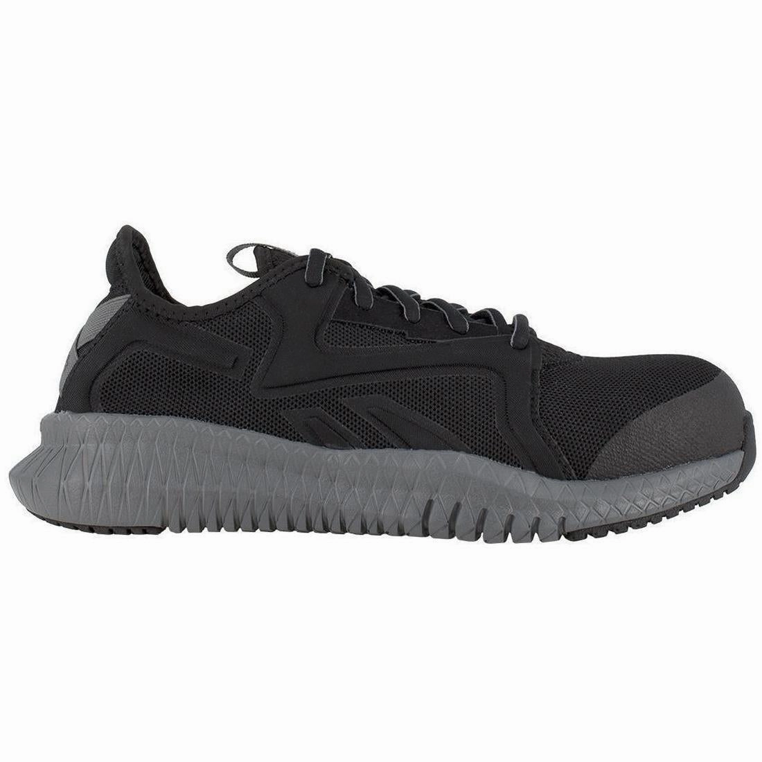 Women's Flexagon 3.0 Composite-Toe Work Shoe Black Classy durability