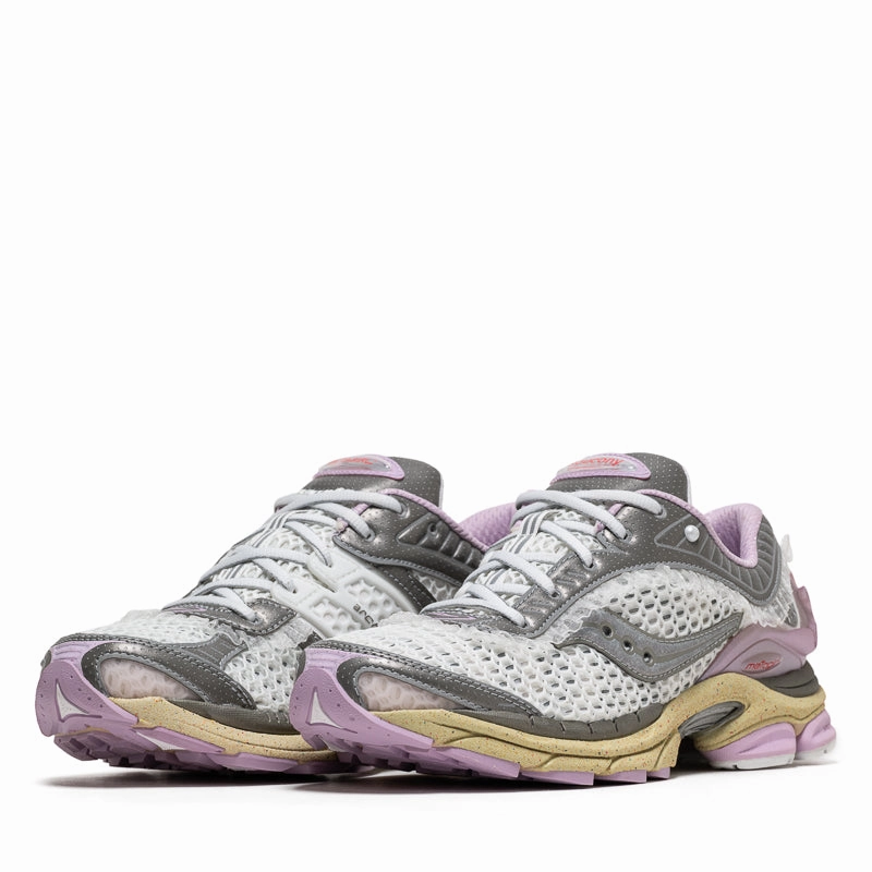 Women's Metagirl x Saucony Progrid Paramount 'Daughter of the Moon' - Moon/Lilac Punk Bold Retro feel