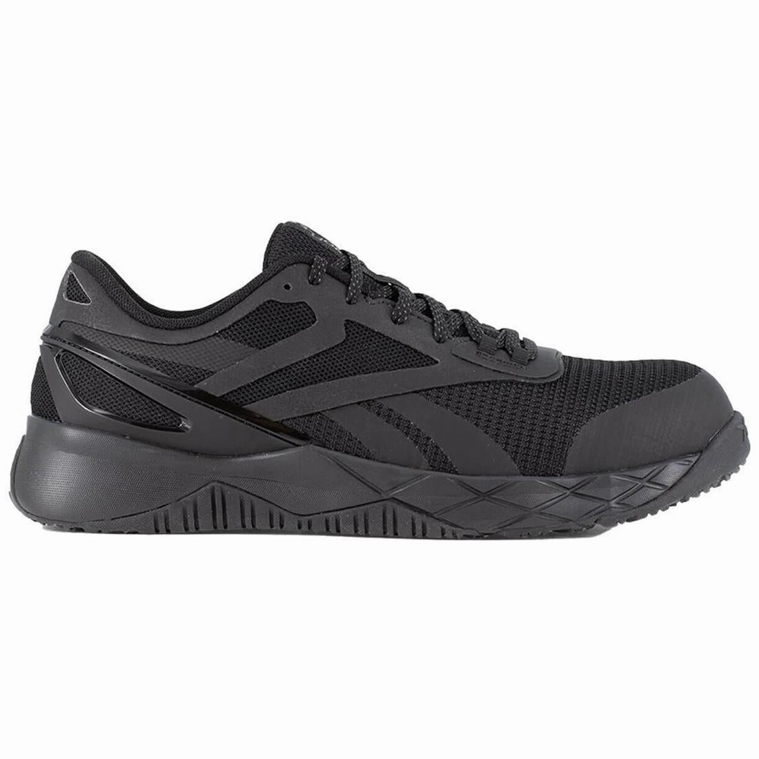 Non Marking Sole Luxurious breathability Women's Nanoflex TR Composite-Toe Work Shoe Black