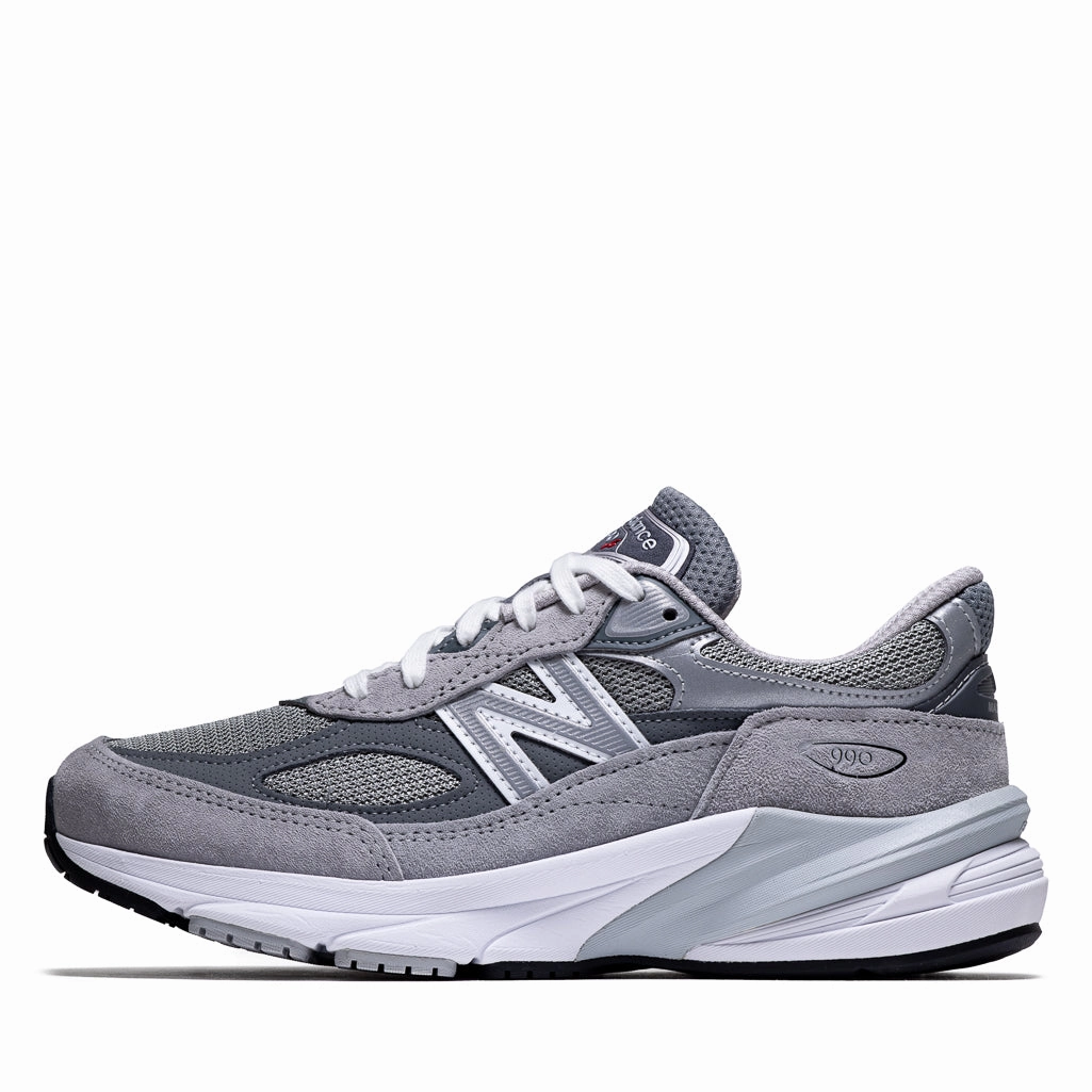 Reinforced Form Mountain Hike Stable Support River Crossing Women's New Balance Made in USA 990v6 - Grey