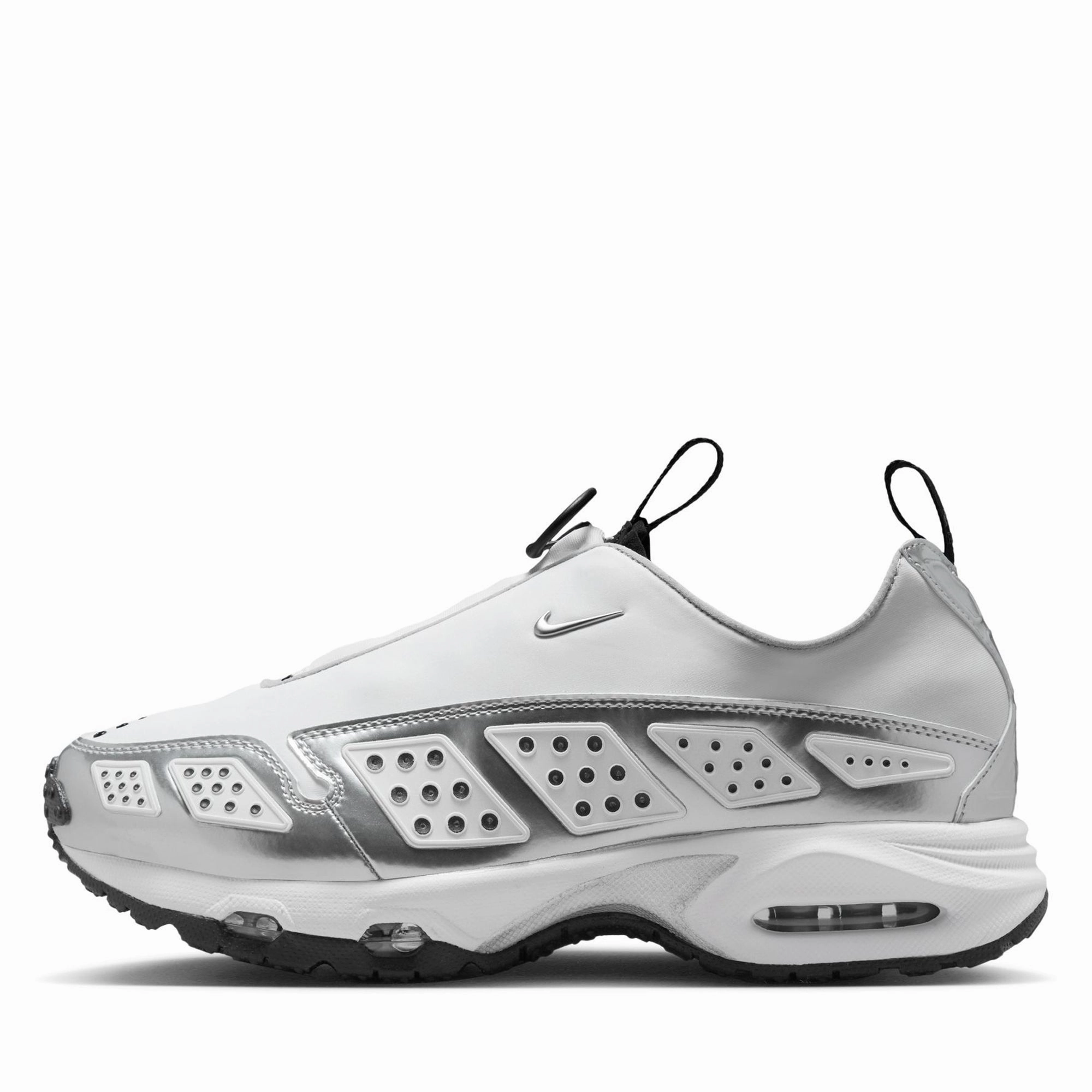 Women's Nike Air Max Sunder - White/Metallic Silver Office Smart