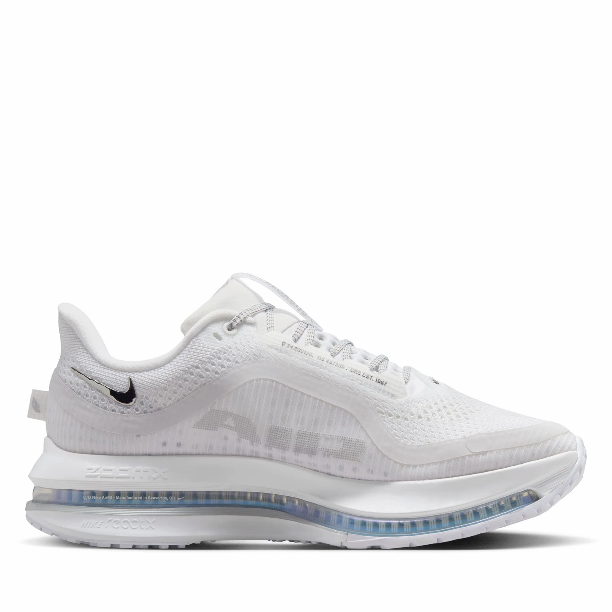 Women's Nike Pegasus Premium - White/Metallic Silver Thick Lining