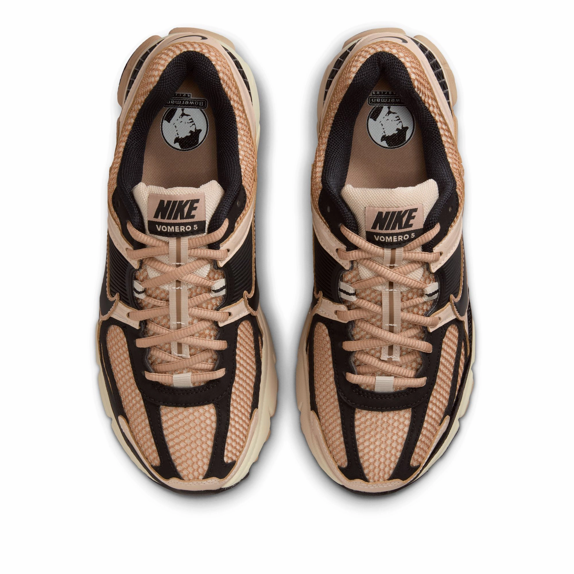 Women's Nike Zoom Vomero 5 - Sanddrift/Black Effortless Look Lightweight Frame