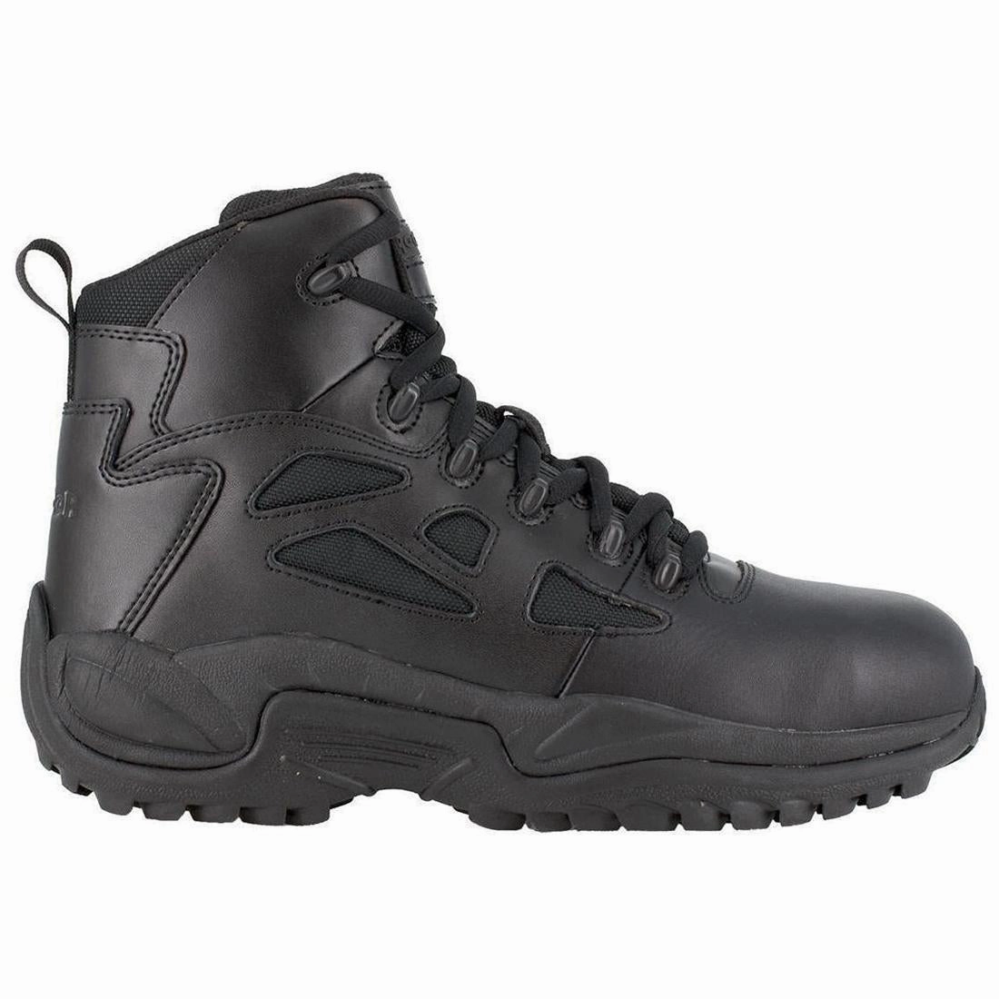 accurate zip - closure Women's Rapid Response Rb 6 Inch Composite-Toe Tactical Work Boot Black