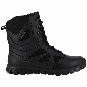 Natural Motion Flex Women's Sublite Cushion 8 Inch Soft Toe Tactical Boot Black