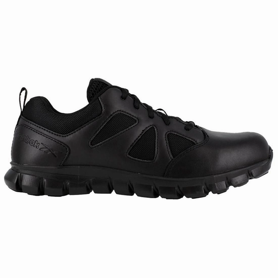 Lockdown fit Women's Sublite Cushion Soft-Toe Tactical Work Shoe Black
