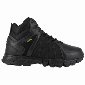 Women's Trailgrip Alloy-Toe Int MetGuard Athletic Hiker Work Boot Black Non Binding Collar Trend-setting comfort