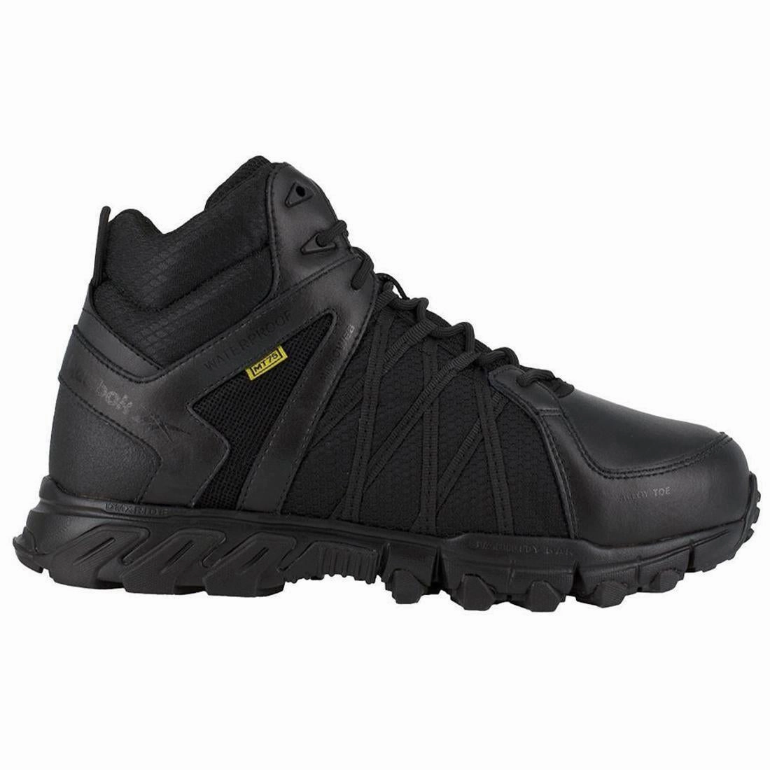 Women's Trailgrip Alloy-Toe Int MetGuard Athletic Hiker Work Boot Black Non Binding Collar Trend-setting comfort
