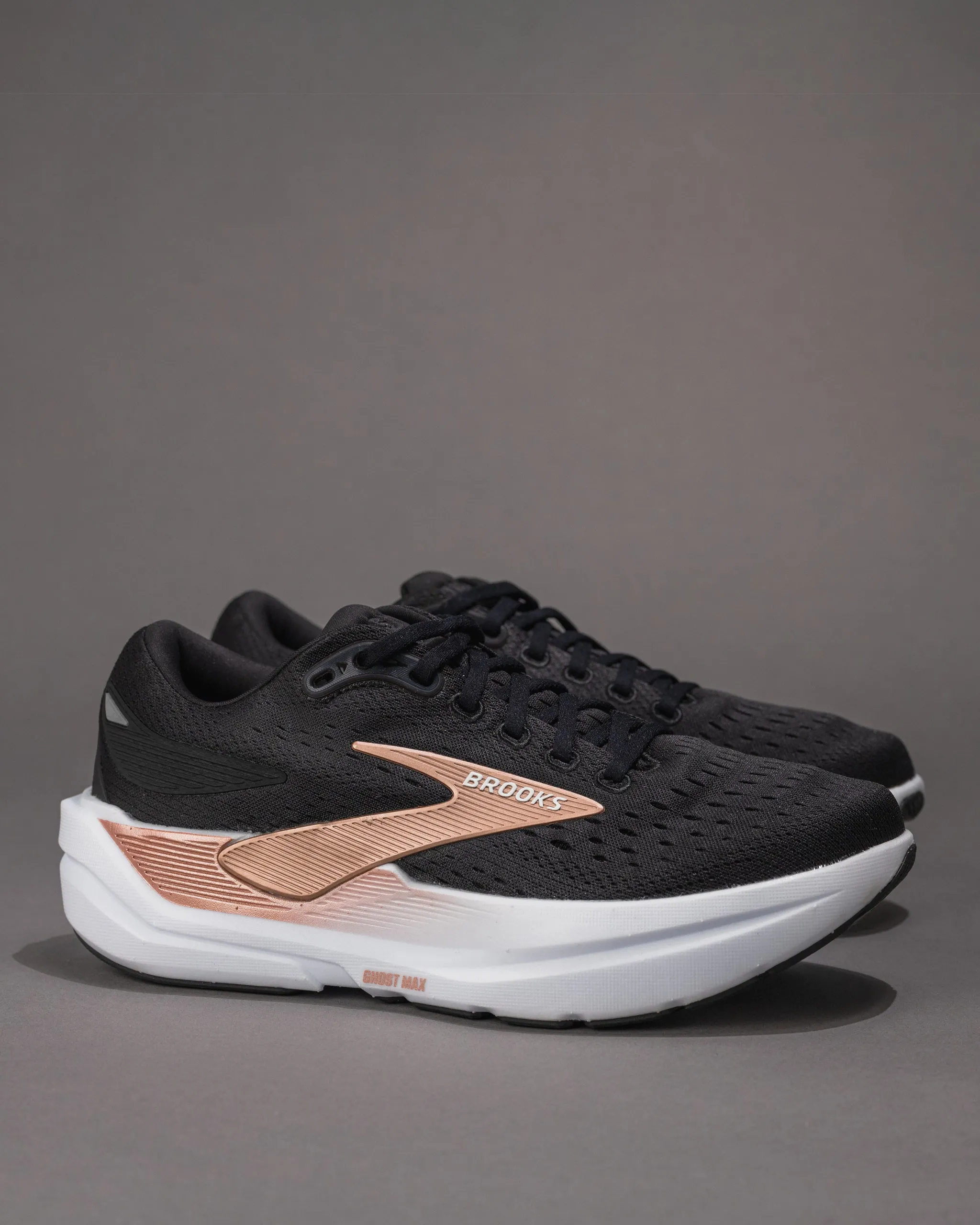 Seamless Comfort futuristic WOMEN'S GHOST MAX 3 - BLACK/ROSE GOLD - MESH