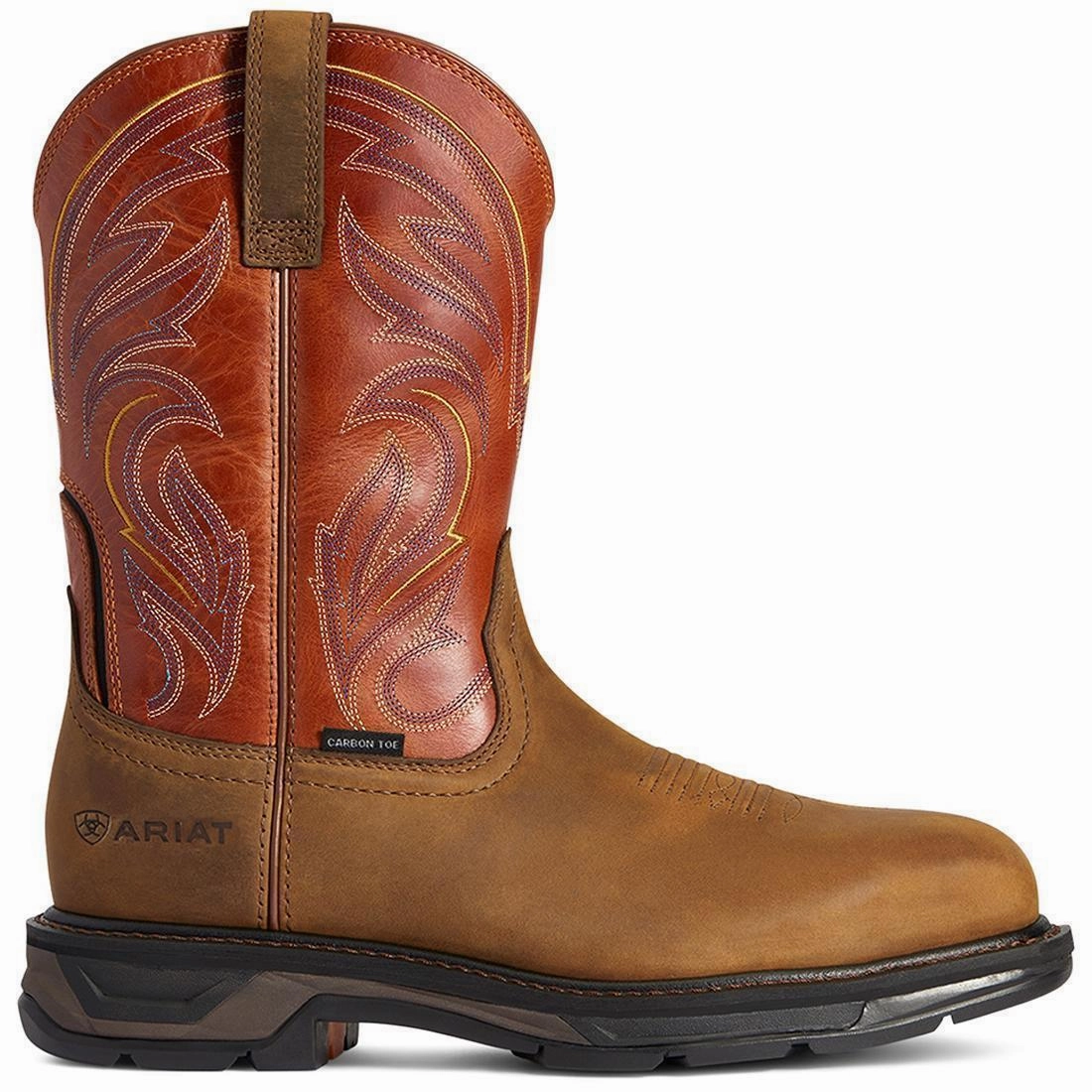 WorkHog XT Cottonwood Carbon Toe Work Boot Dark Earth teenagers'