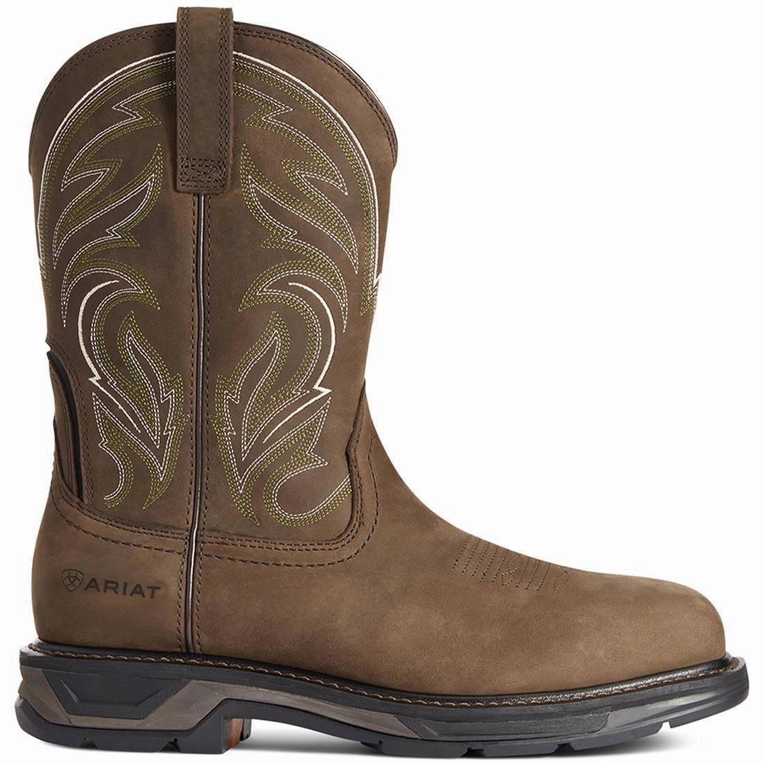 WorkHog XT Cottonwood Carbon Toe Work Boot Distressed Brown Anti Static Materials Reliable Performance