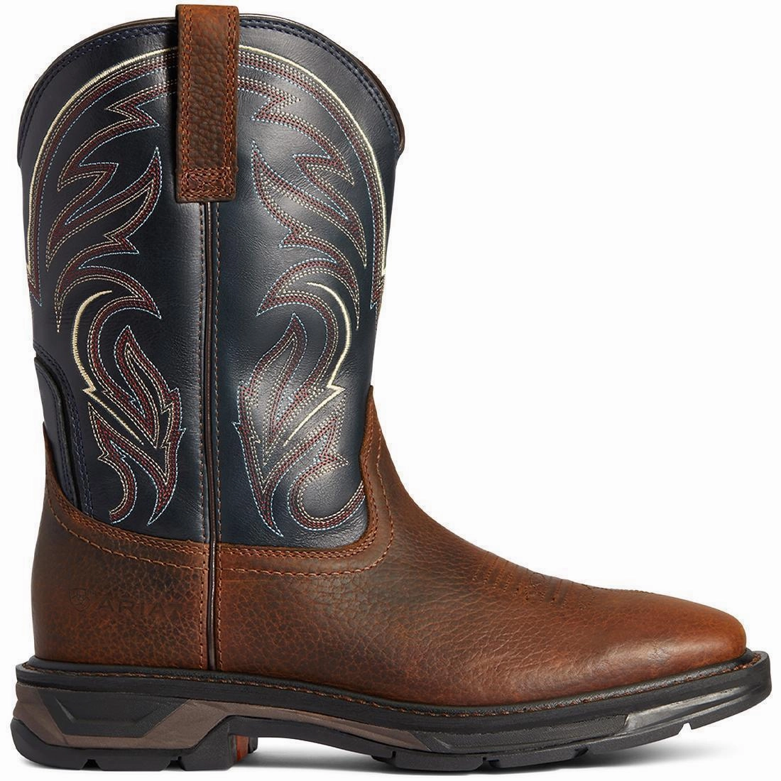Durable Outsole Material WorkHog XT Cottonwood Work Boot Brown Oiled Rowdy
