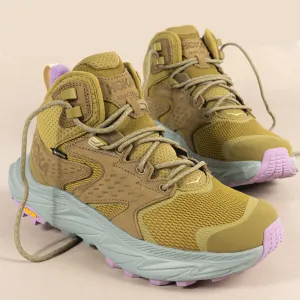 Cushioned Midsole Hydrophobic Material W-ANACAPA 2 MID GTX - GREEN MOSS - SYNTHETIC