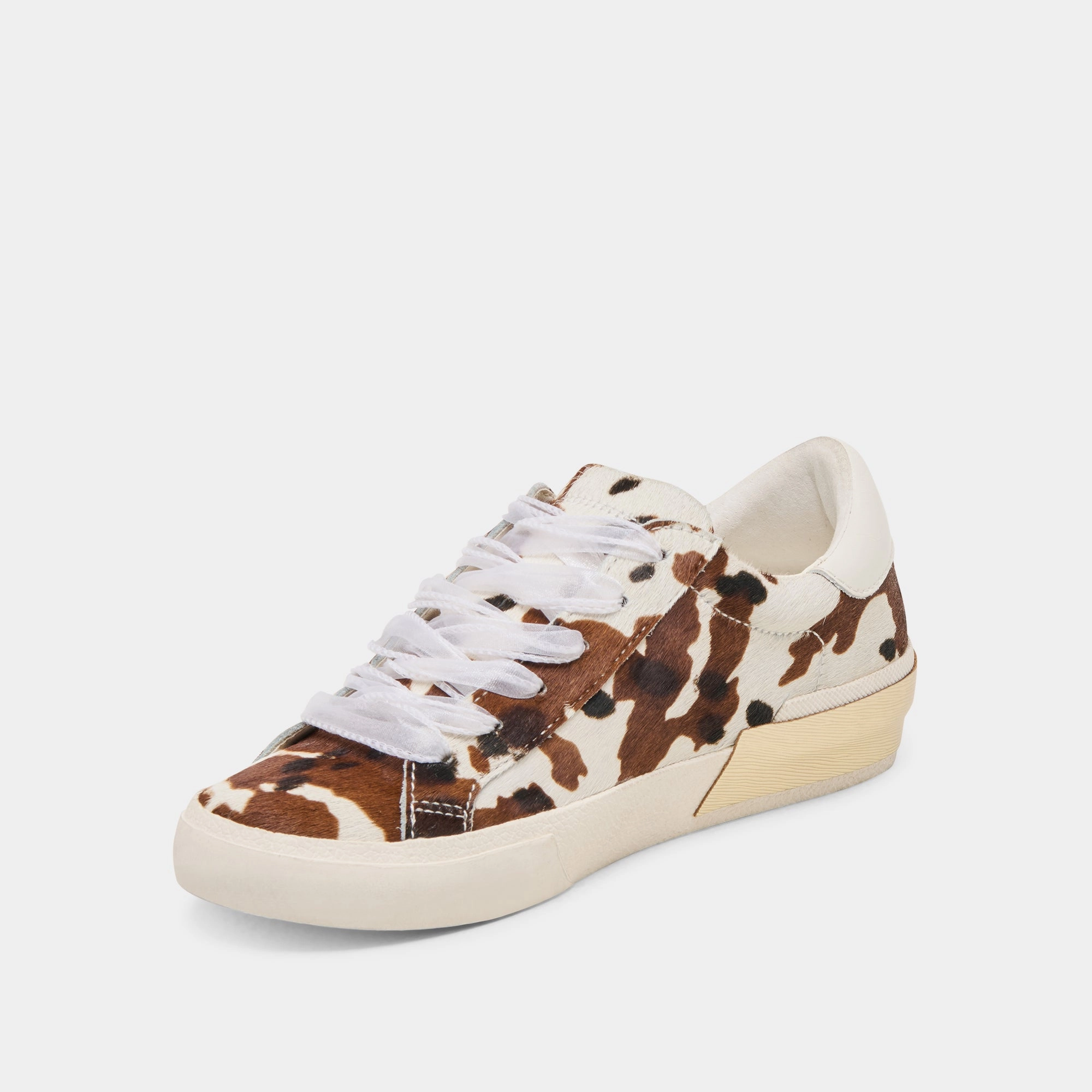 Casual Footwear for Every Day Comfortable All ZINA SNEAKERS COCOA TAURUS CALF HAIR