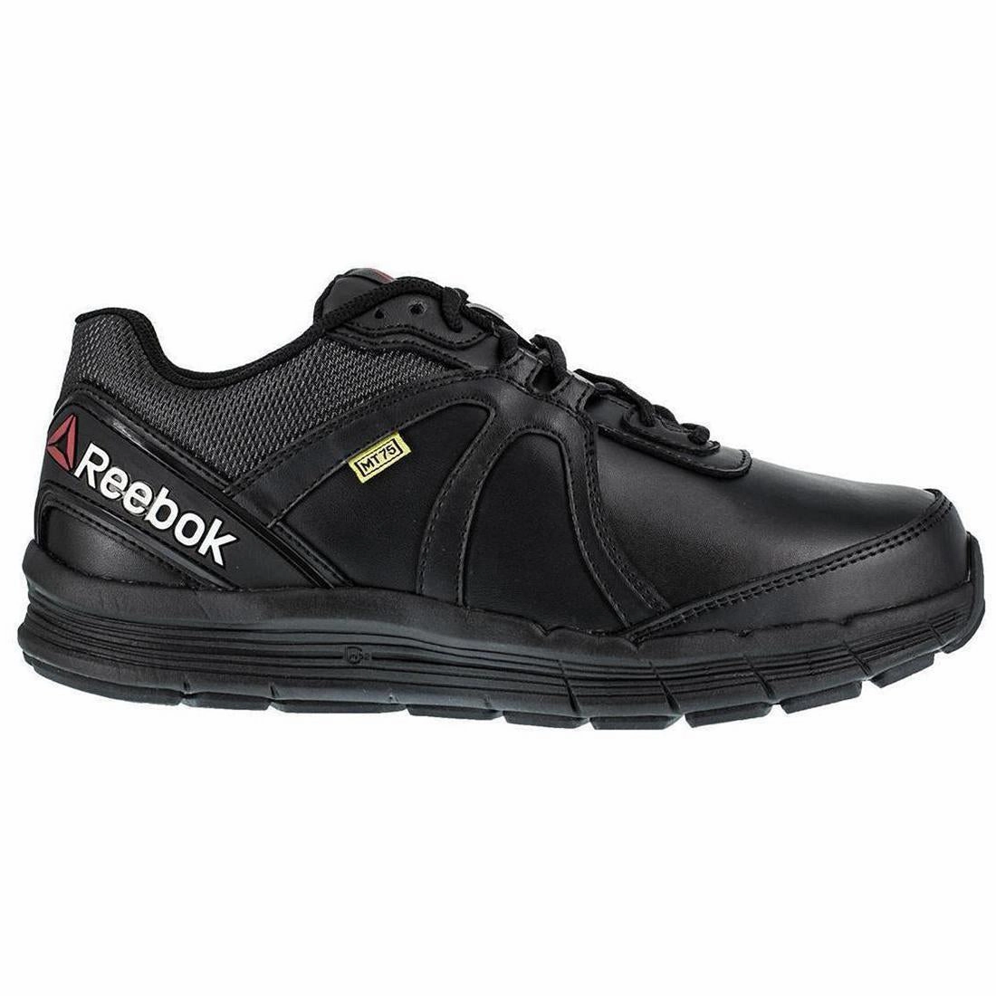 Anti Static Construction Shock Diffusion Women's Guide Steel-Toe Met Guard Athletic Work Shoe Black